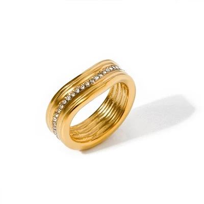 Anillo de ondas acanaladas