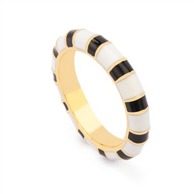 Banda de anillo de esmalte