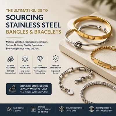 La guía definitiva para conseguir brazaletes y pulseras de acero inoxidable