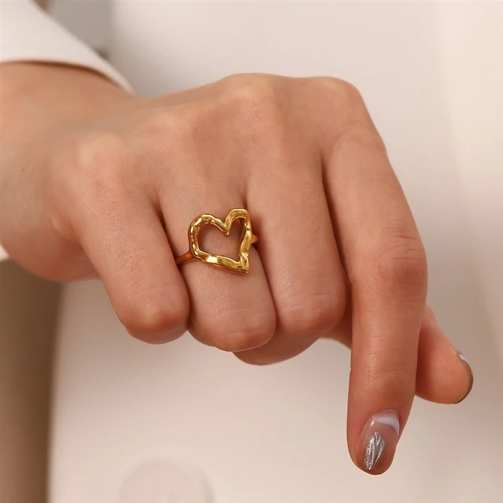 Molten Heart Ring