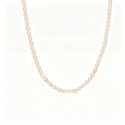 Collar de perlas de 5 mm