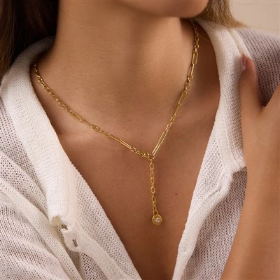 Collar a capas con clip