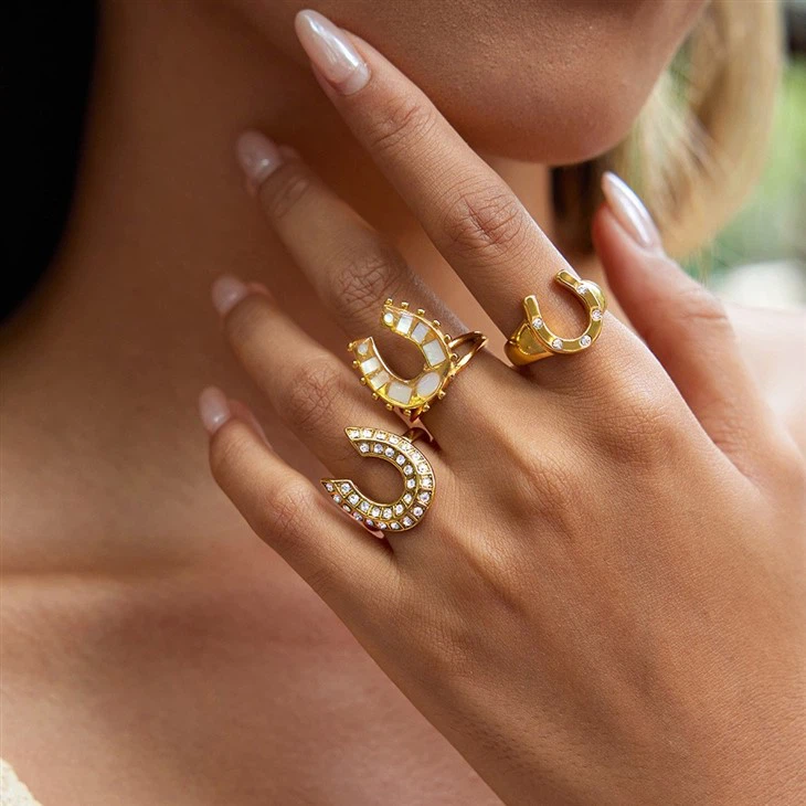 Stainless Steel Horseshoe Ring suppliers