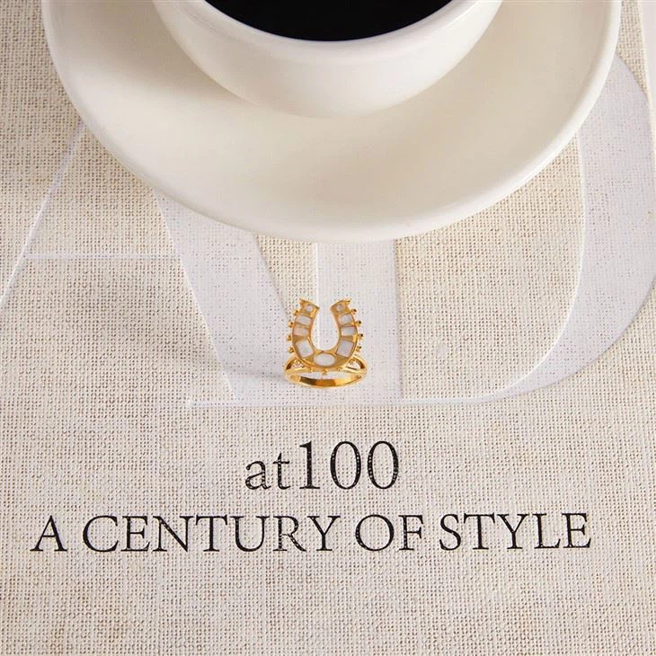 Stainless Steel Horseshoe Ring best